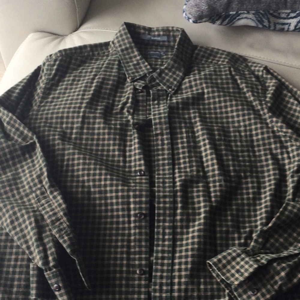 Eddie Bauer, LS, Relaxed Button Down, L